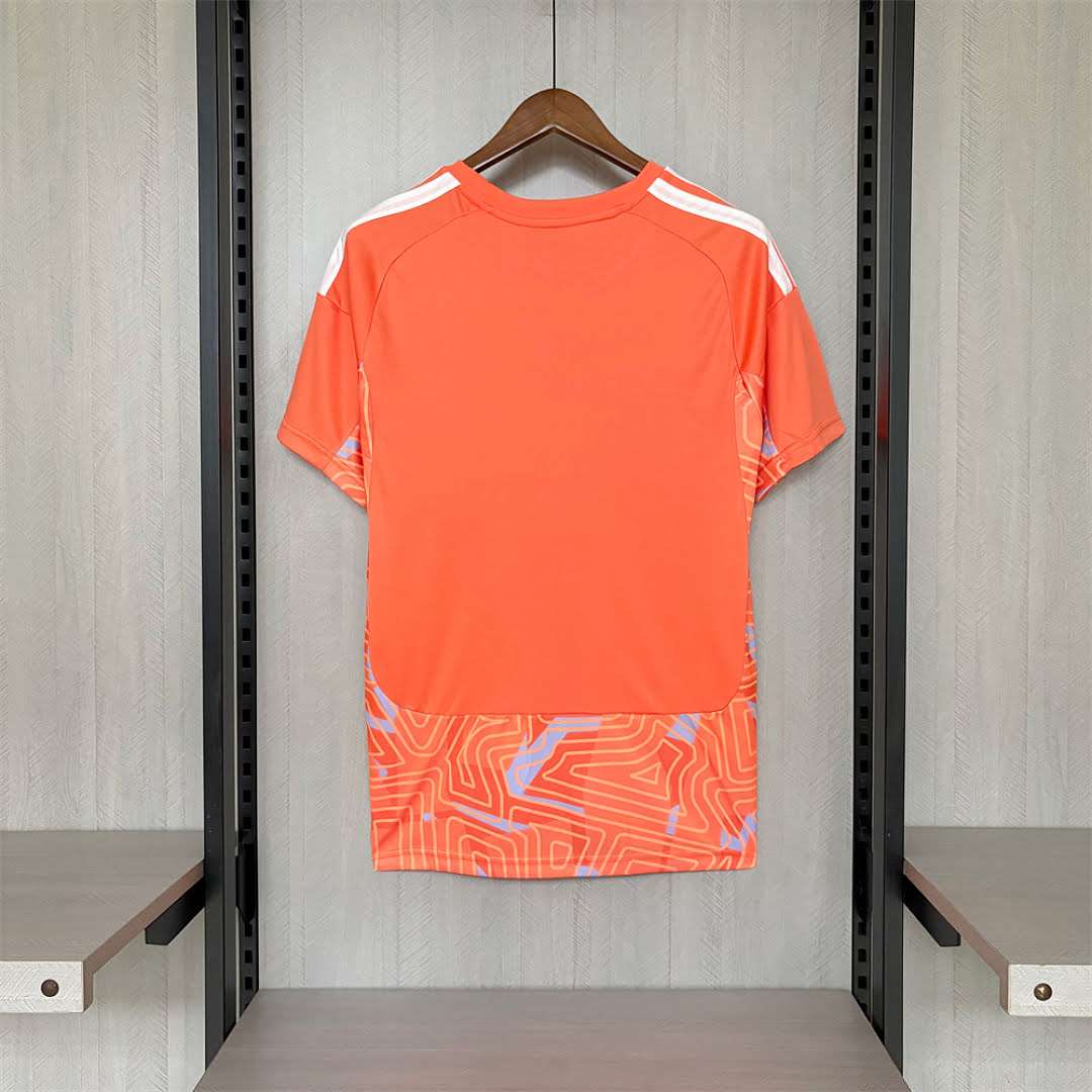 2627 Flamengo Orange Goalkeeper Jersey S-4XL — foto 2