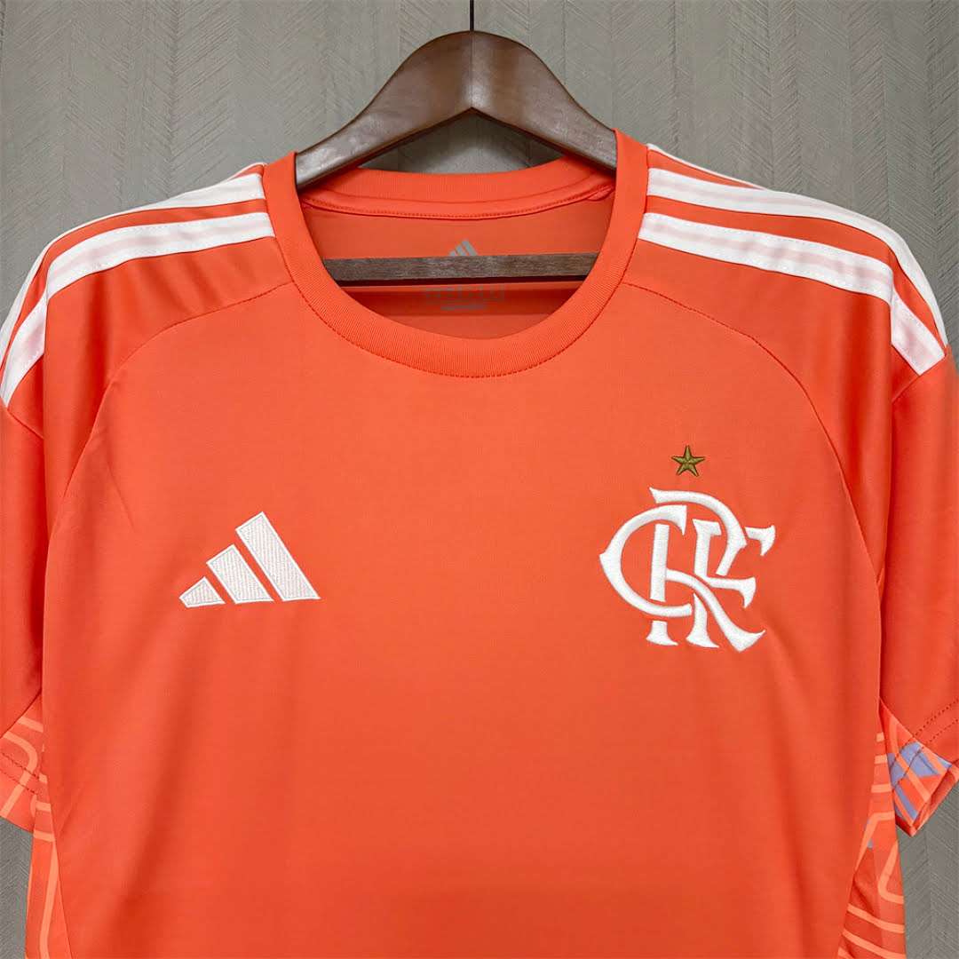2627 Flamengo Orange Goalkeeper Jersey S-4XL — foto 3