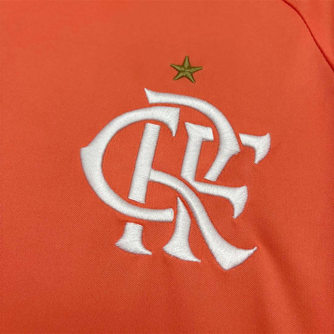 2627 Flamengo Orange Goalkeeper Jersey S-4XL — foto 4