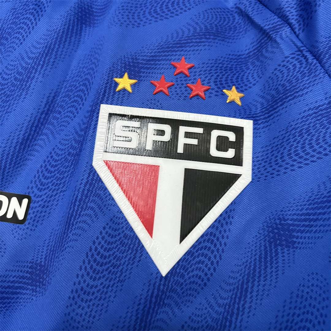 2627 São Paulo goalkeeper light blue jersey, size S-4XL — foto 4