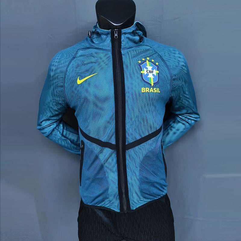 2026 brazil blue windbreaker S-2XL — foto 2