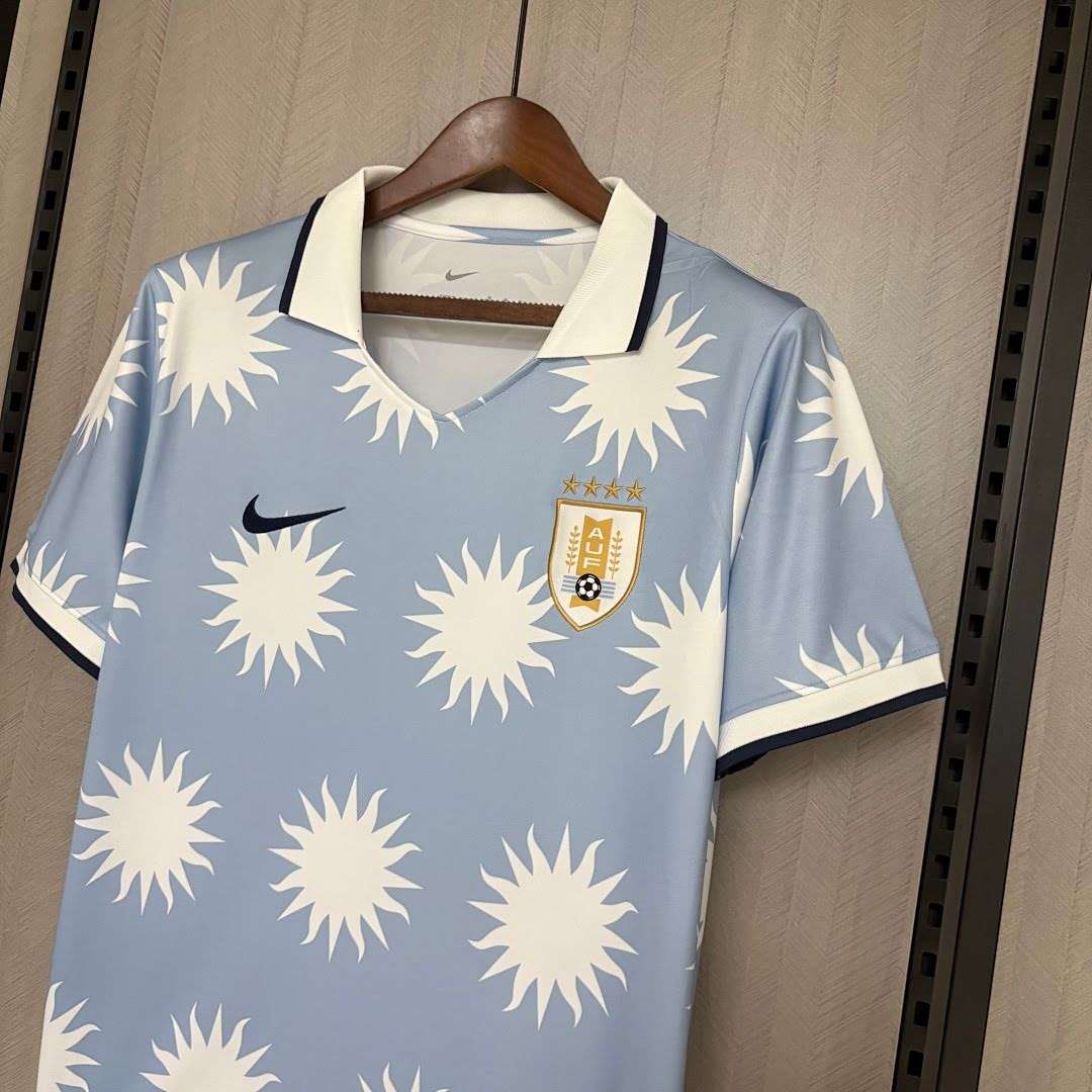2627 Uruguay light blue jersey, sizes S-2XL — foto 4