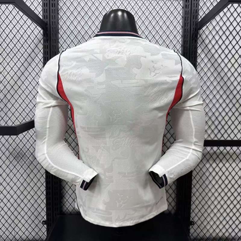 2627 England home player long sleeves S-3XL — foto 2