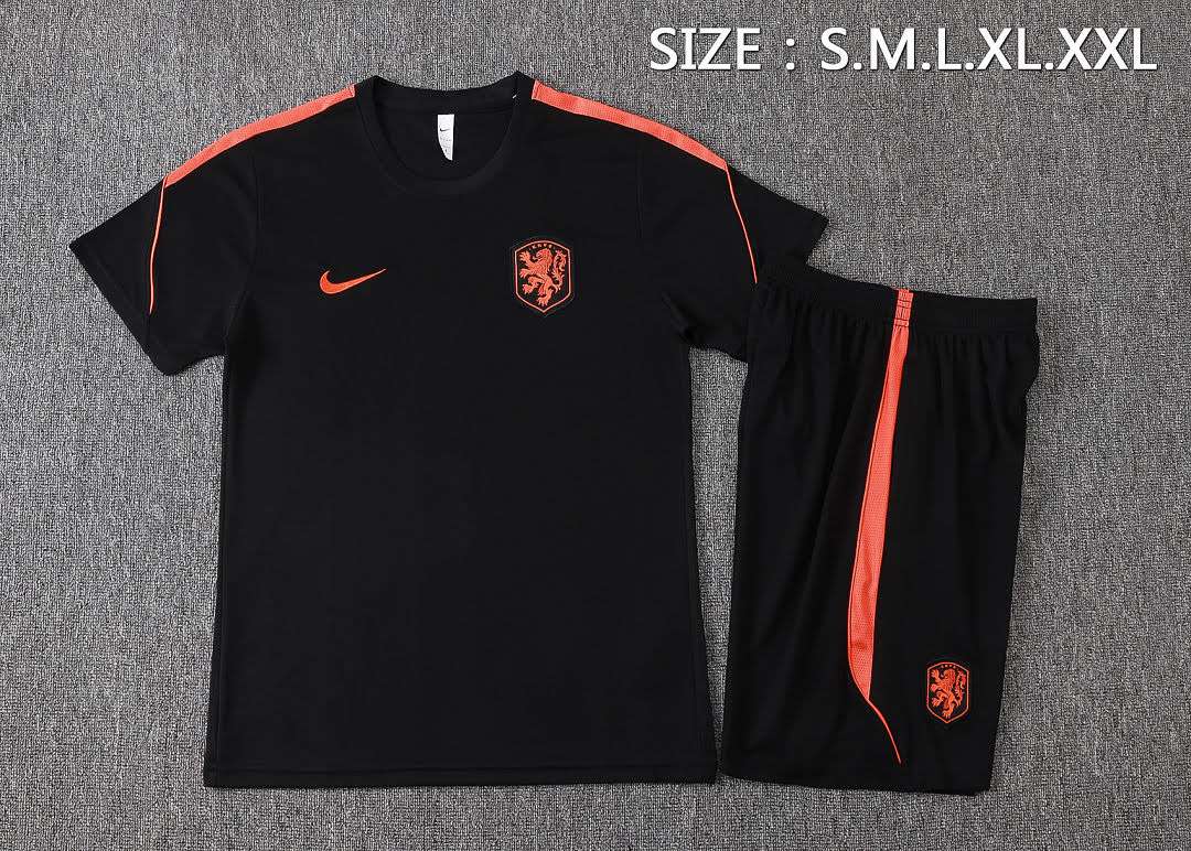 J26029# 2627 Netherlands Black Vest Set S-2XL — foto 3