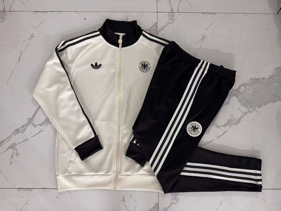 A26040# 2627 German Off-White Long Zipper Suit S-2XL — foto 4