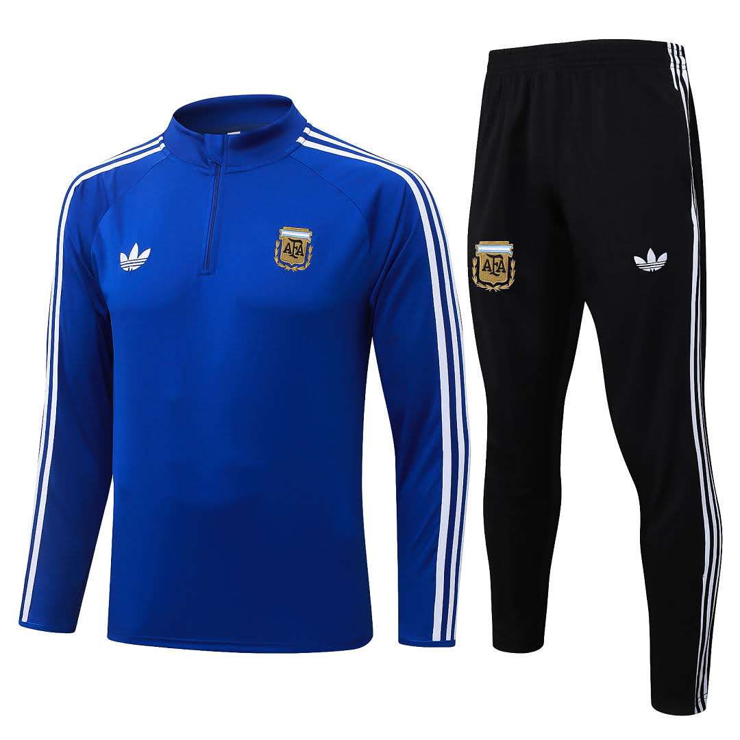 B26037# 2627 Argentine Blue Half-Zip Set S-2XL — foto 1