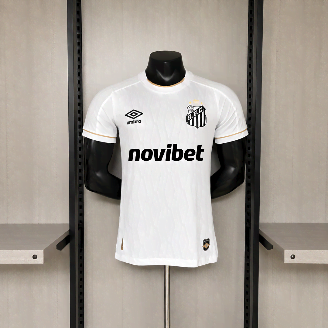 2627 Santos home player version jersey S-3XL — foto 3