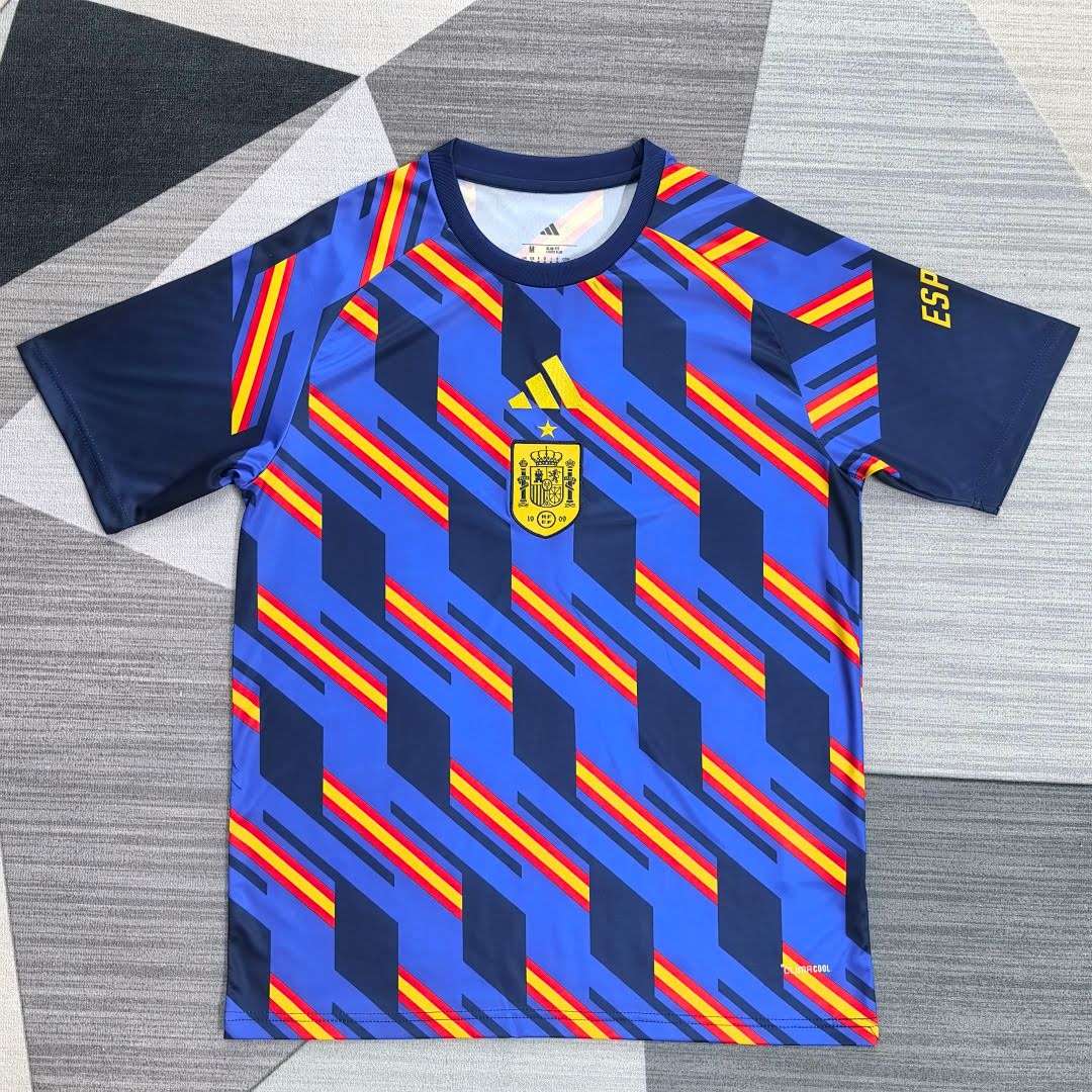 2627 Spain pre-match jersey S-4XL — foto 1