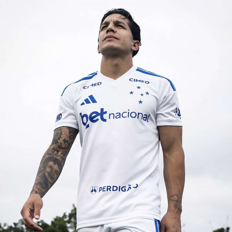 2627 Cruzeiro Away Jersey S-4XL — foto 3