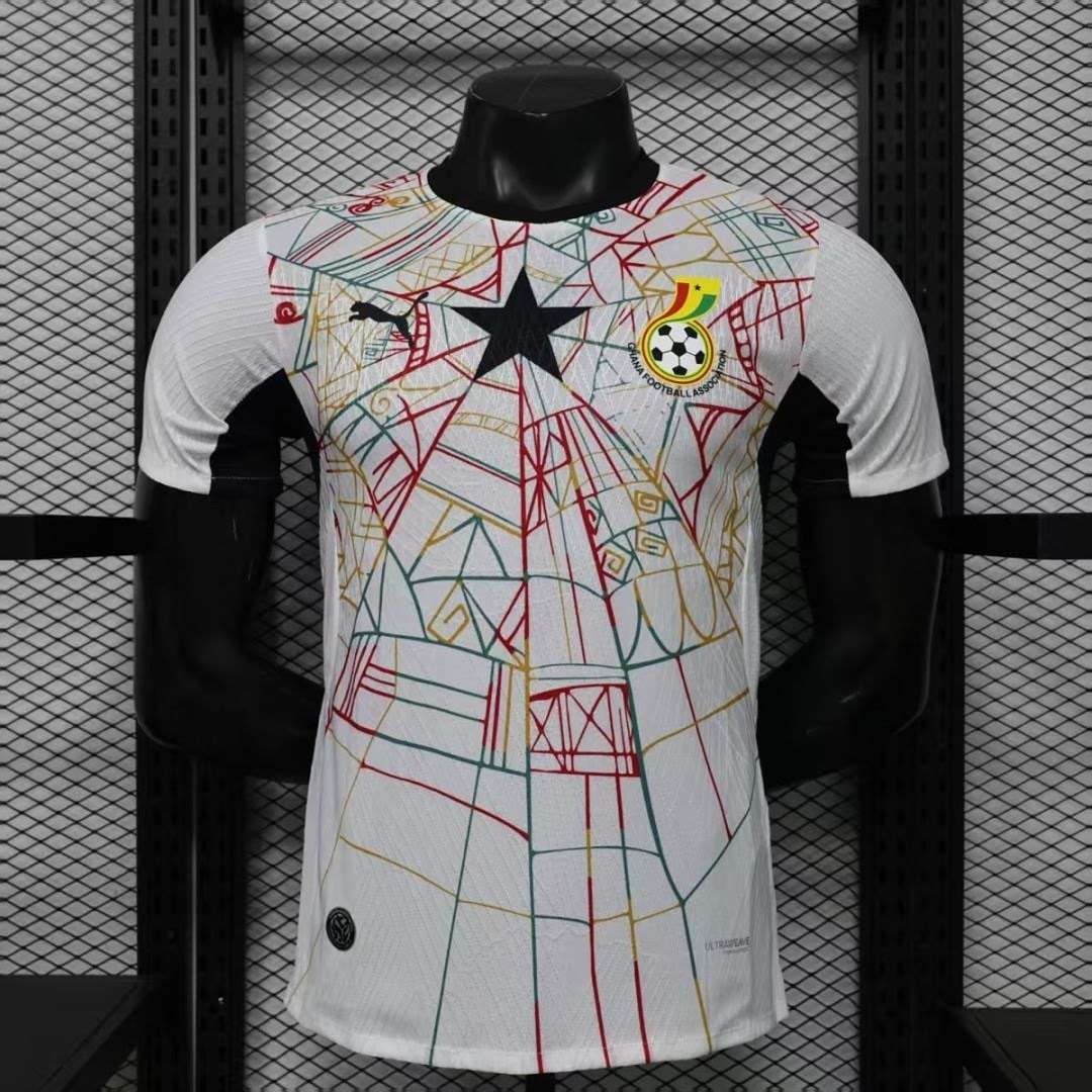 2627 Ghana Home Jersey Player Version S-2XL — foto 1