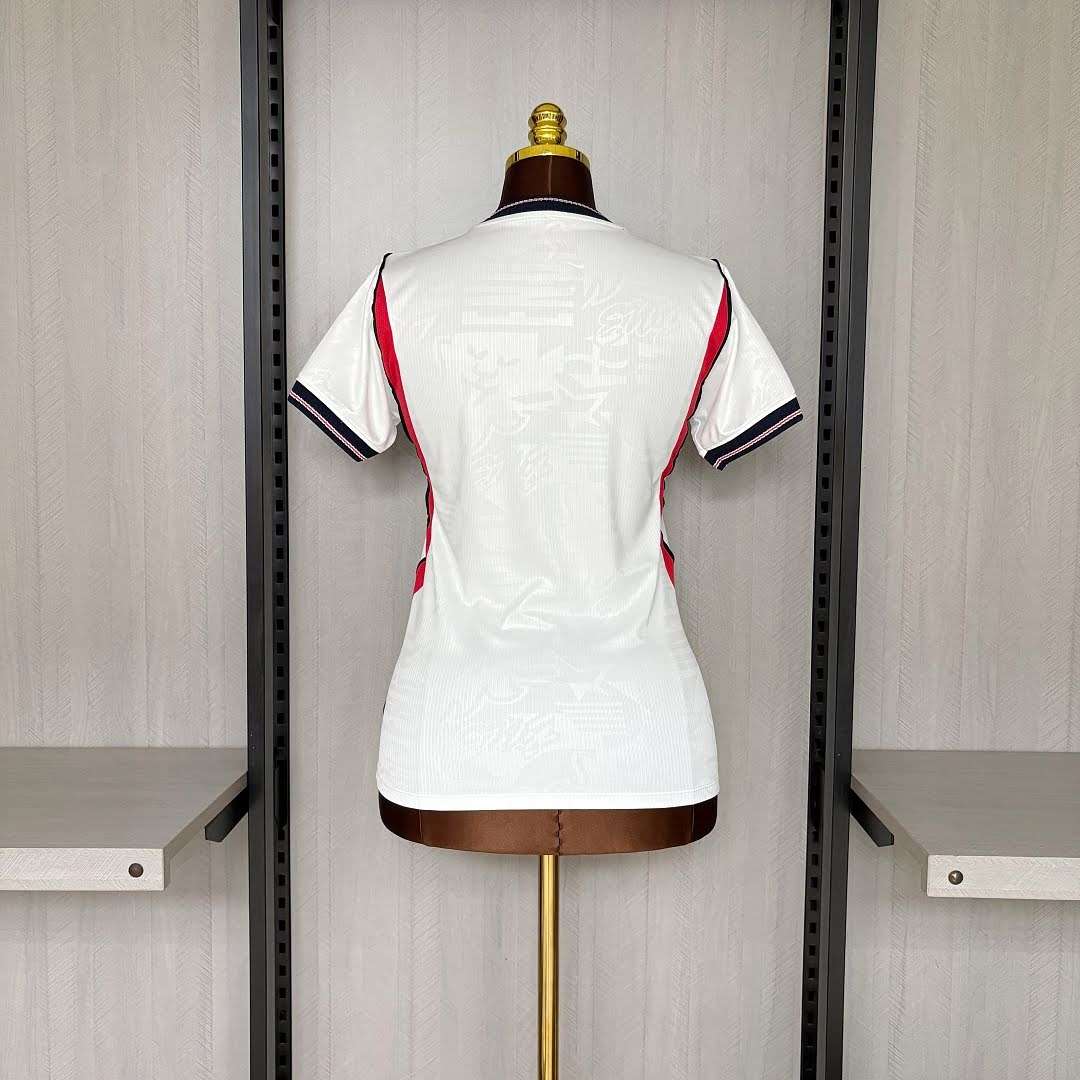 2627 England Home Women's Jersey S-2XL — foto 2