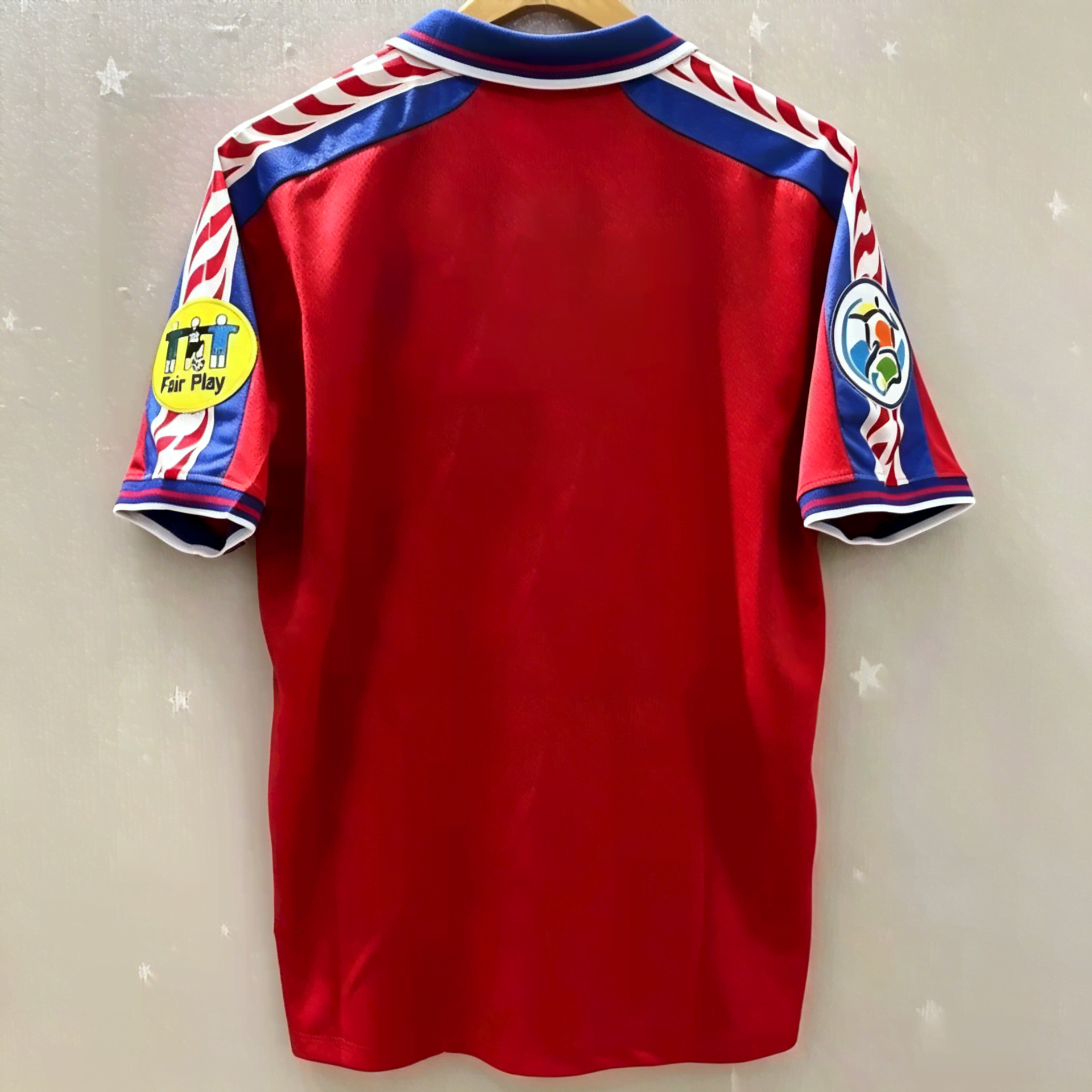 Czech Republic 96/97 Home Retro Shirt (+ 2 Patches) S-2XL — foto 2