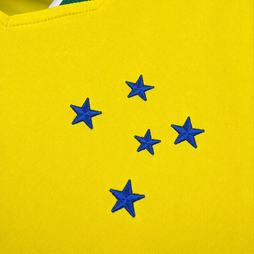 2627 Cruzeiro Special Edition Yellow Jersey S-4XL — foto 4