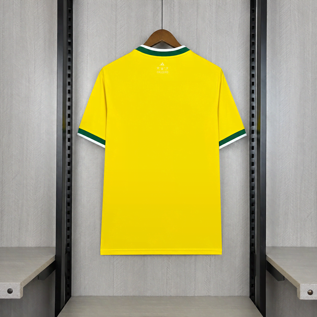 2627 Cruzeiro Special Edition Yellow Jersey S-4XL — foto 2