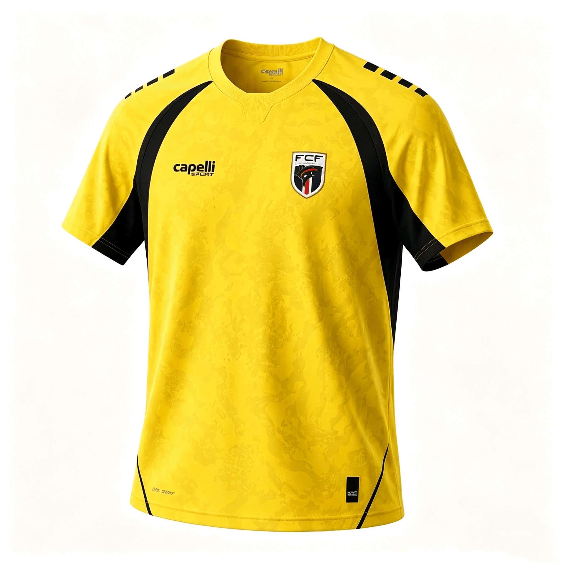 2627 Cape Verde Goalkeeper Yellow Jersey S-4XL — foto 3