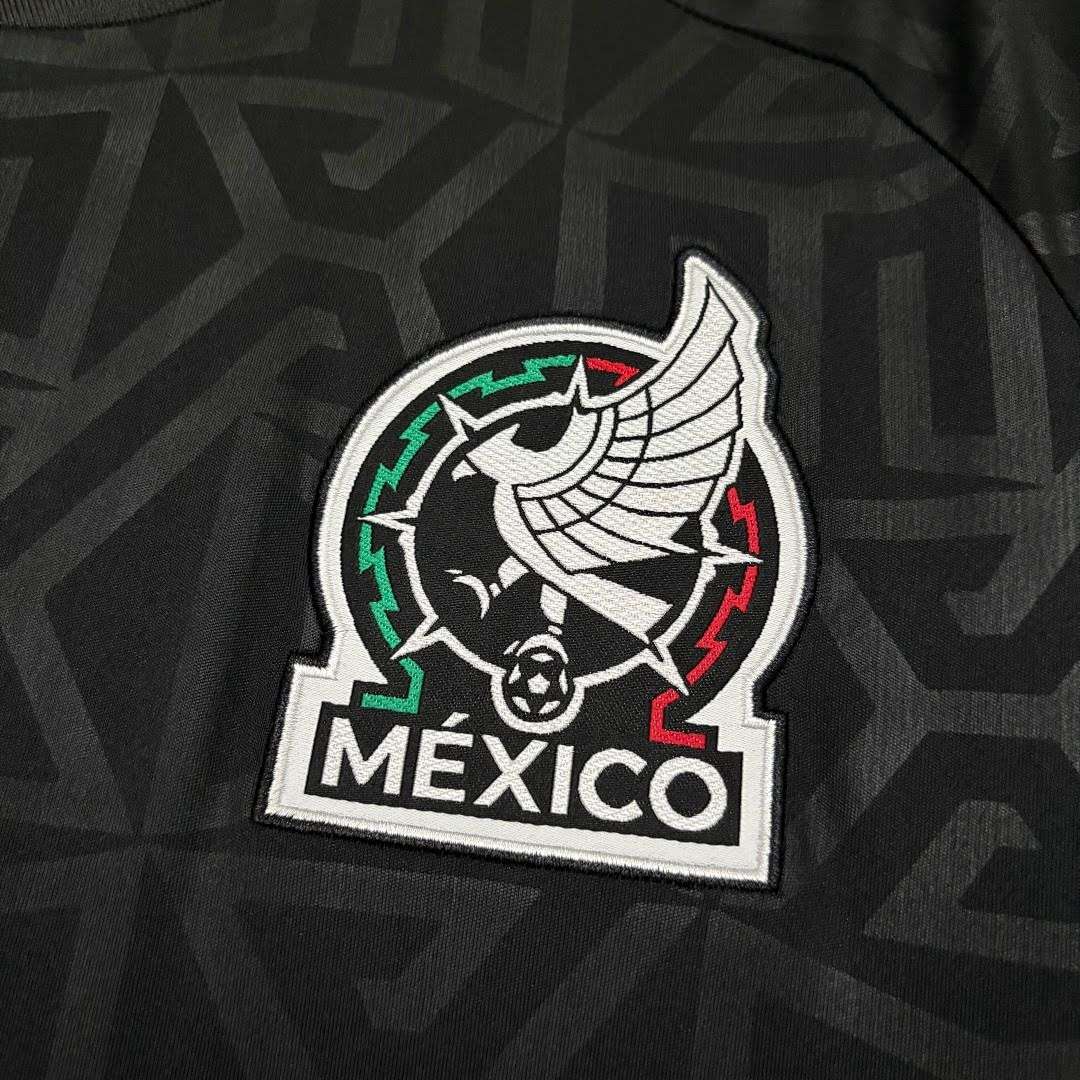 2627 Mexico Second Away Match Long-Sleeve Jersey S-4XL — foto 4