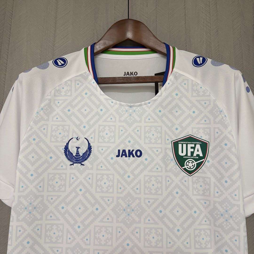 26/27 Uzbekistan White Jersey S-4XL — foto 3