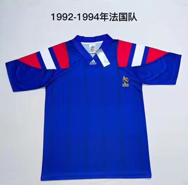 92-94 French Retro Jersey S-2XL — foto 1