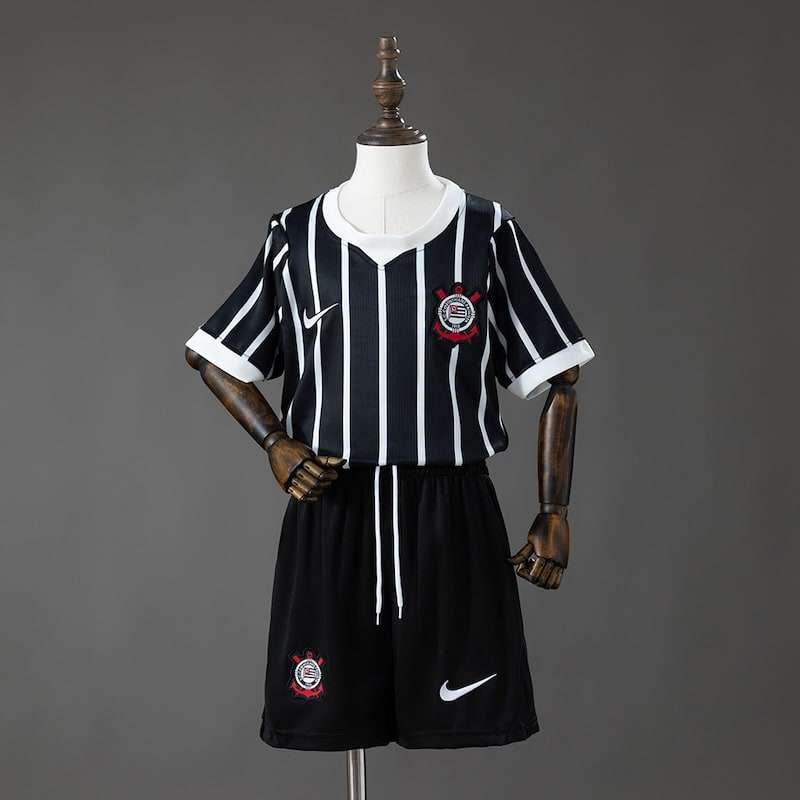 Corinthians 26/27 Away Kids Kit Jersey Size 16-28 — foto 1