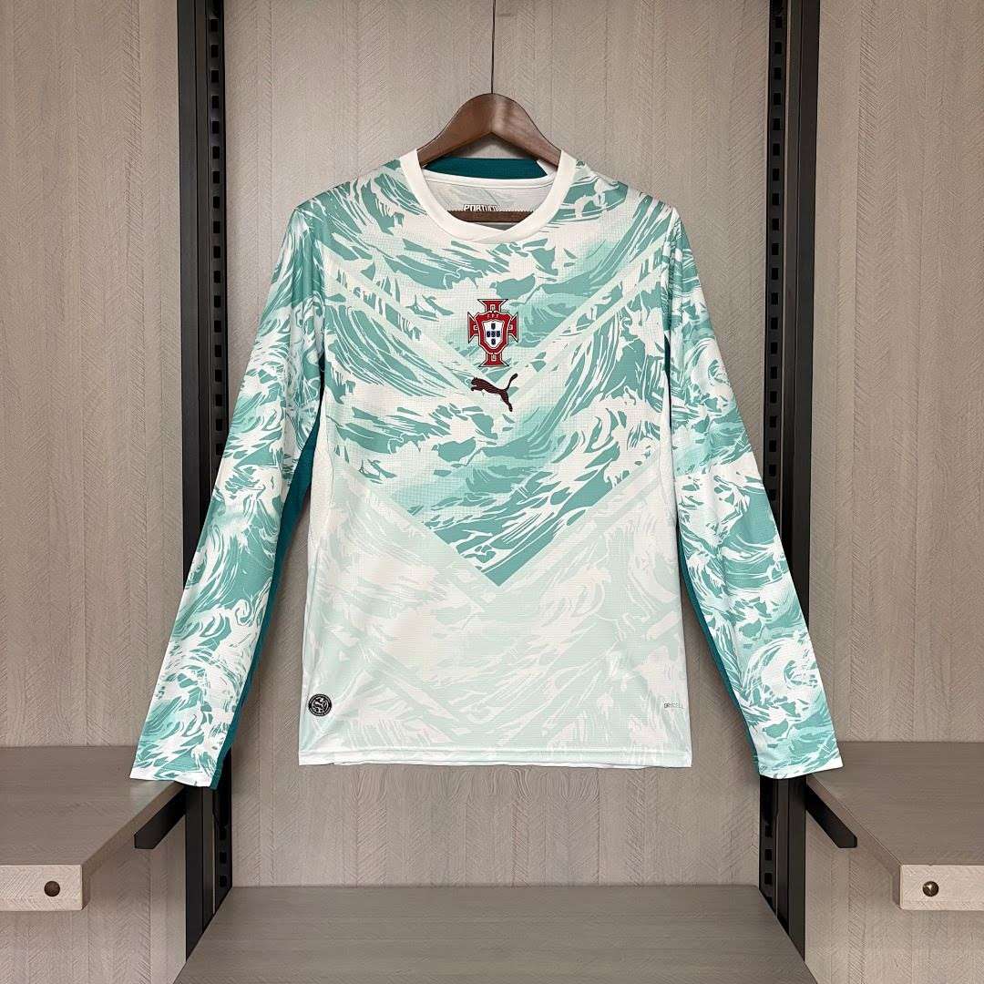 2627 Portugal Away Long-Sleeve Jersey S-2XL — foto 1