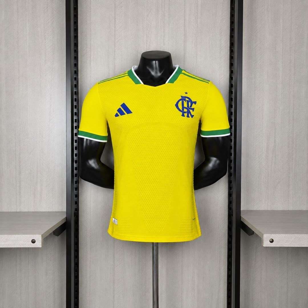 2627 Flamengo Special Edition Yellow Jersey S-3XL — foto 1