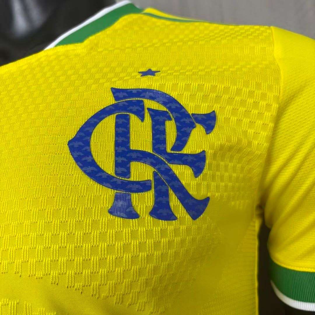2627 Flamengo Special Edition Yellow Jersey S-3XL — foto 3