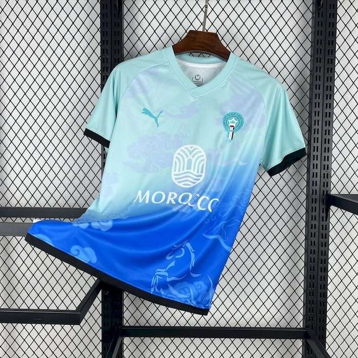 2025/26 Morocco Ocean and sky version Jersey S-2XL — foto 1