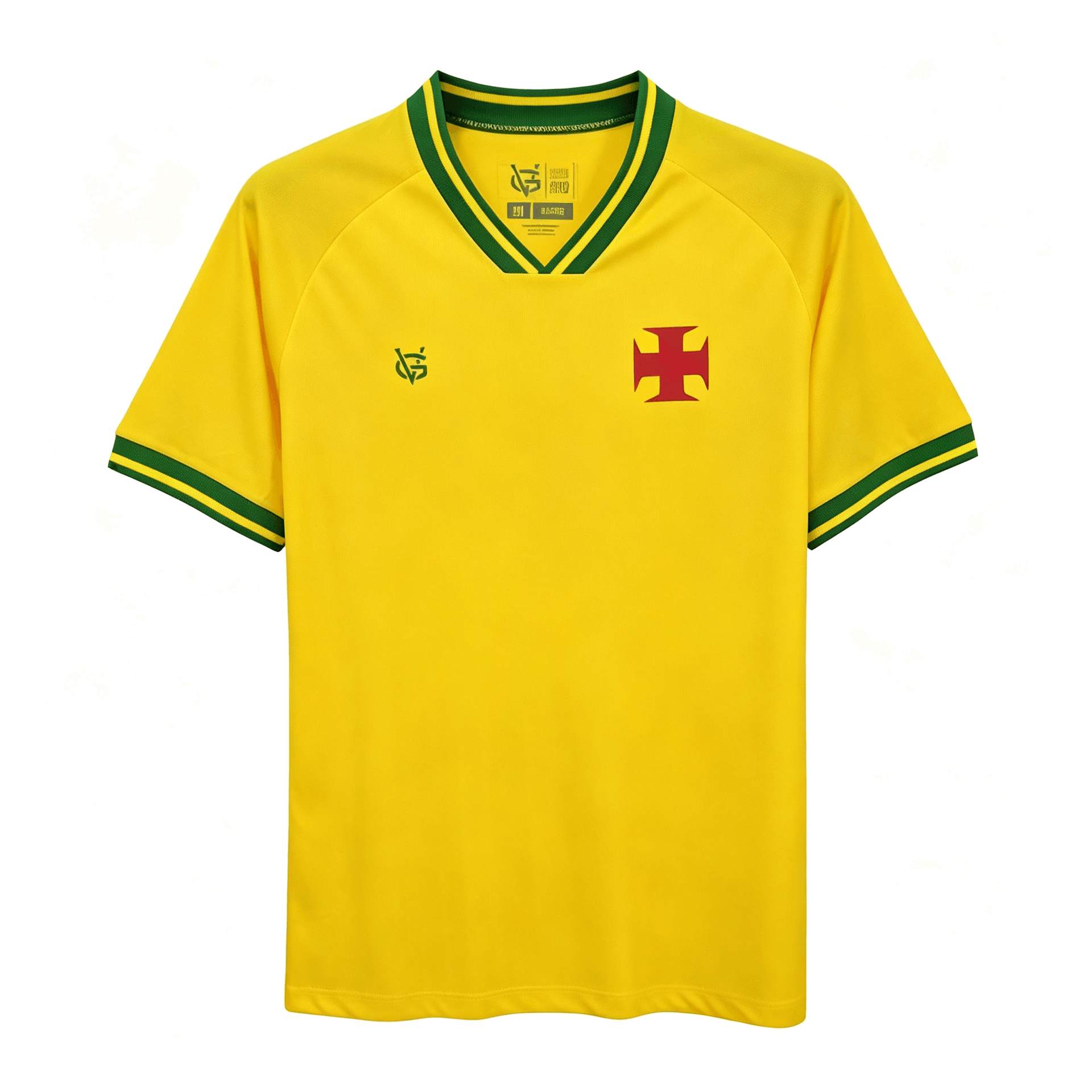 2627 Vasco da Gama Special Edition Yellow Jersey S-4XL — foto 1