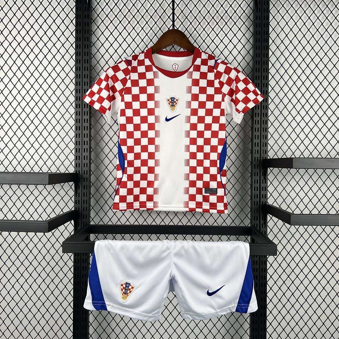 2627 Croatia Home  Kids' Jersey 16-28 — foto 1