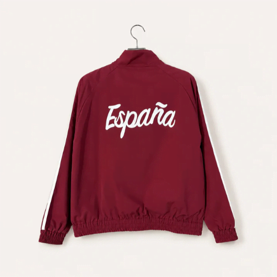 Spain 2026 Windbreaker Jacket - Wine S-2XL — foto 2