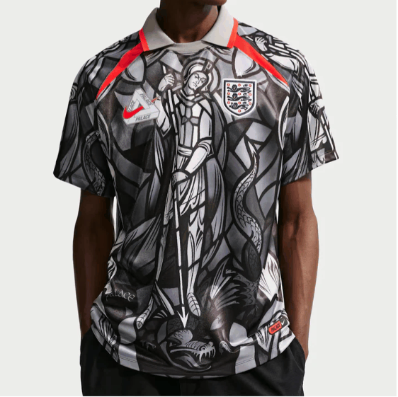 Palace x England 2026 -St. George- Stained Glass Jersey（Palace #7） S-4XL — foto 1