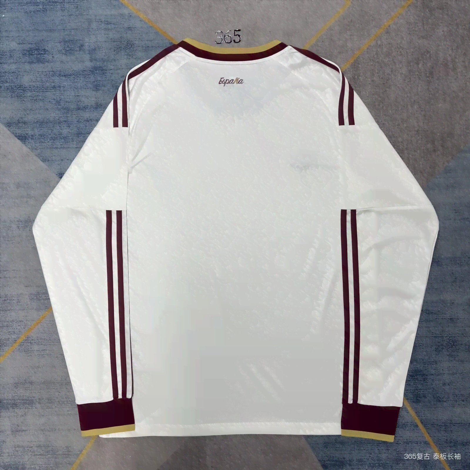 2627 Spain Away Jersey Long Sleeve S-4XL — foto 2