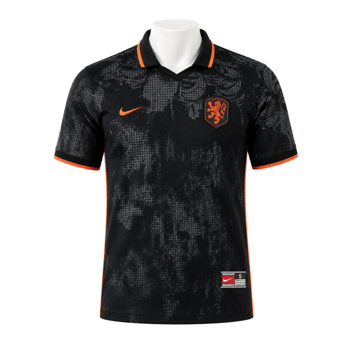 2627 Netherlands Black Special Edition Jersey S-4XL — foto 1