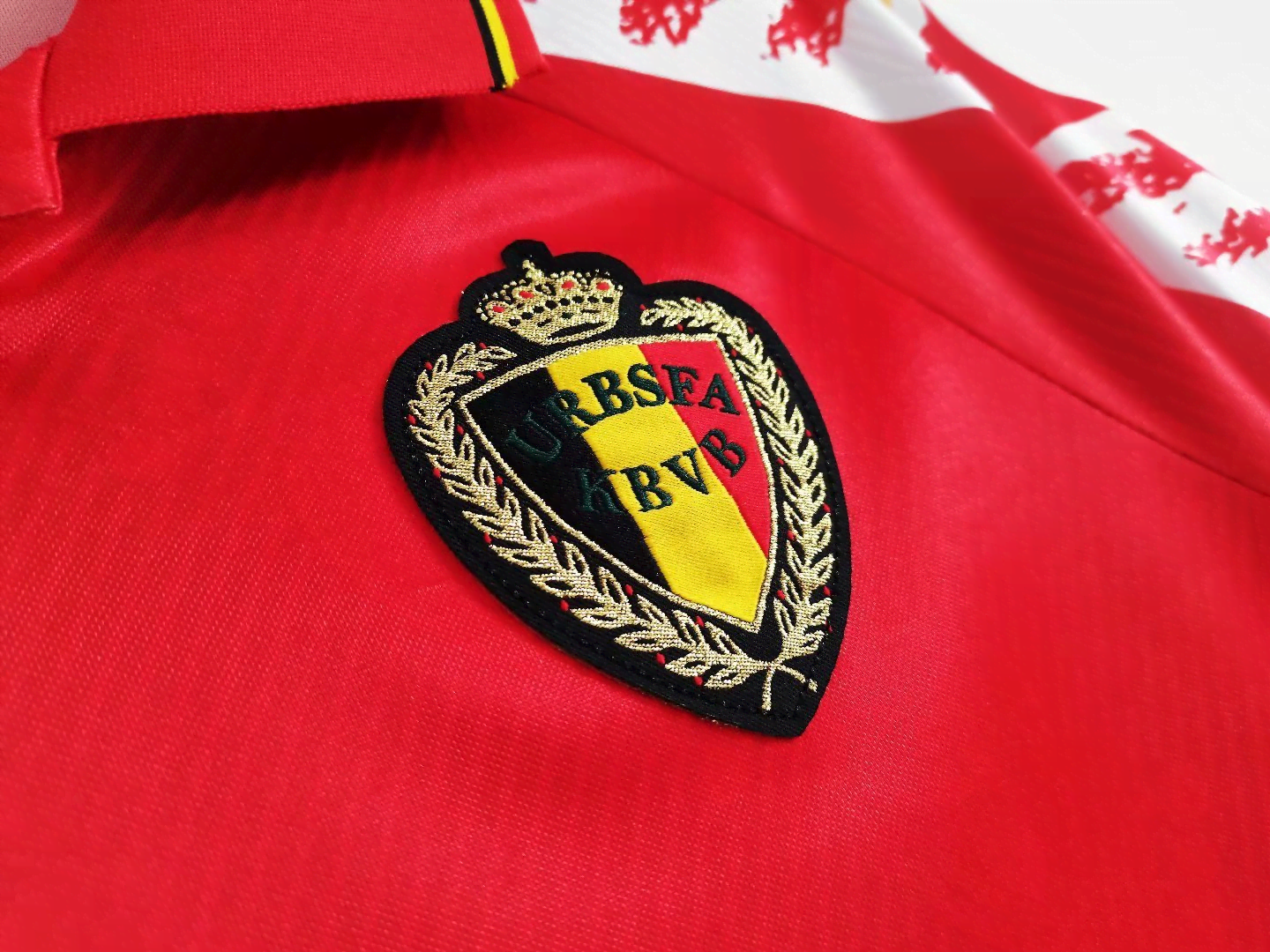 Belgium 1995 Home Retro Shirt S-2XL — foto 3