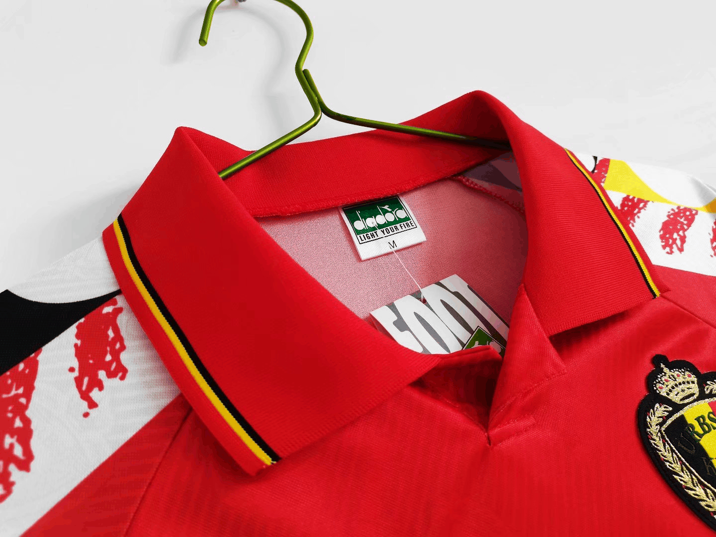 Belgium 1995 Home Retro Shirt S-2XL — foto 4