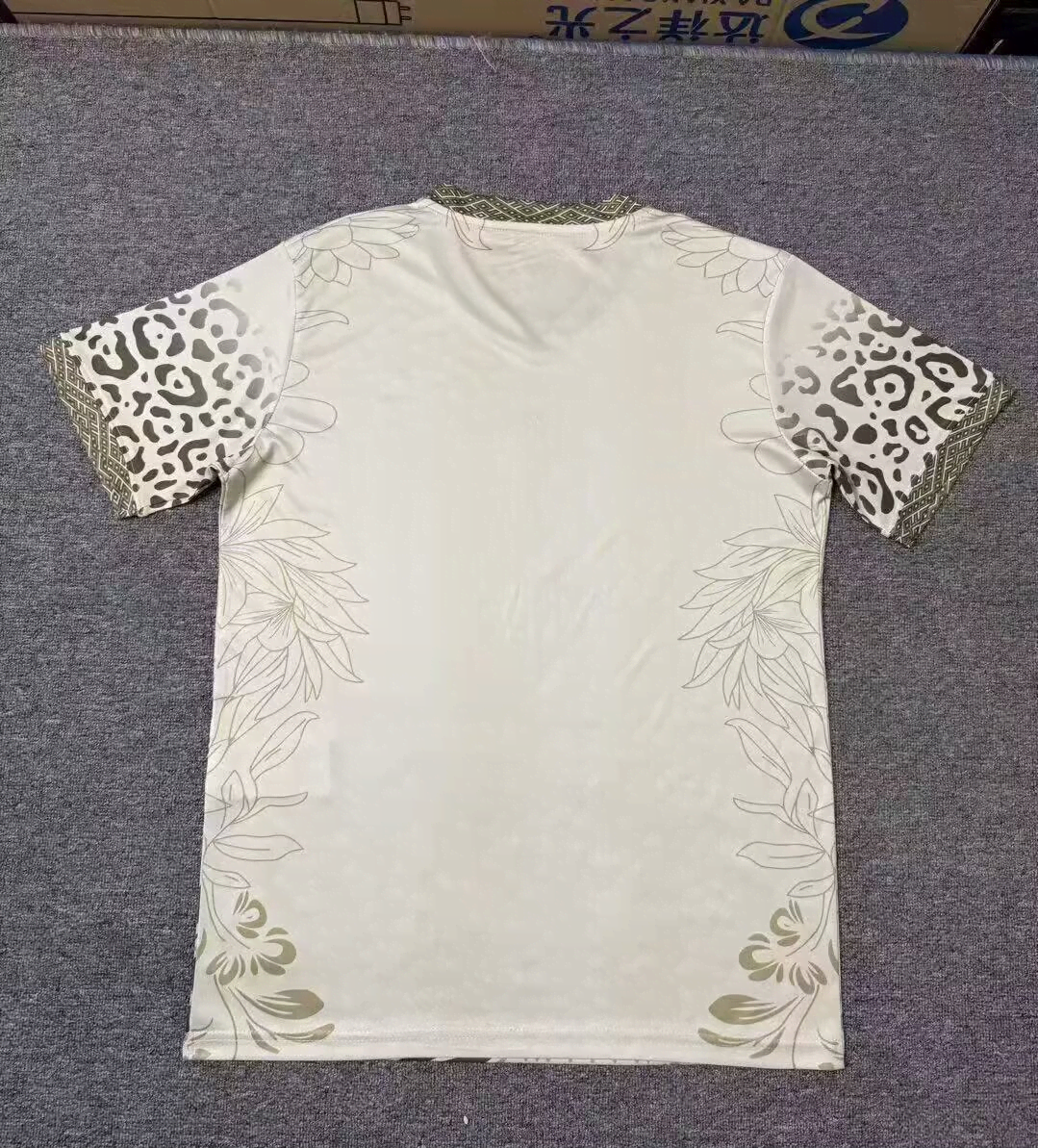 2627 Brazil Special Edition Gold Tiger Jersey S-4XL — foto 2