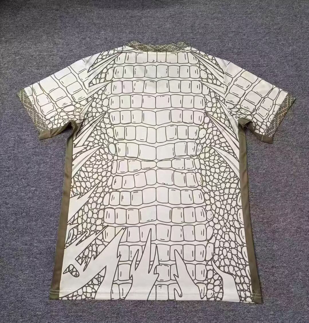 2627 Brazil Special Edition Gold Crocodile Jersey S-4XL — foto 2