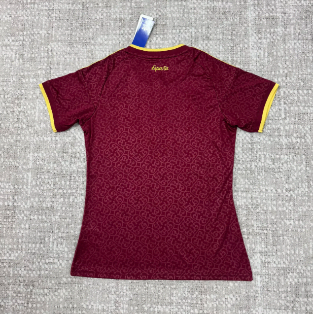 2627 Spain Second Away Women's Jersey (2 stars) S-4XL — foto 2