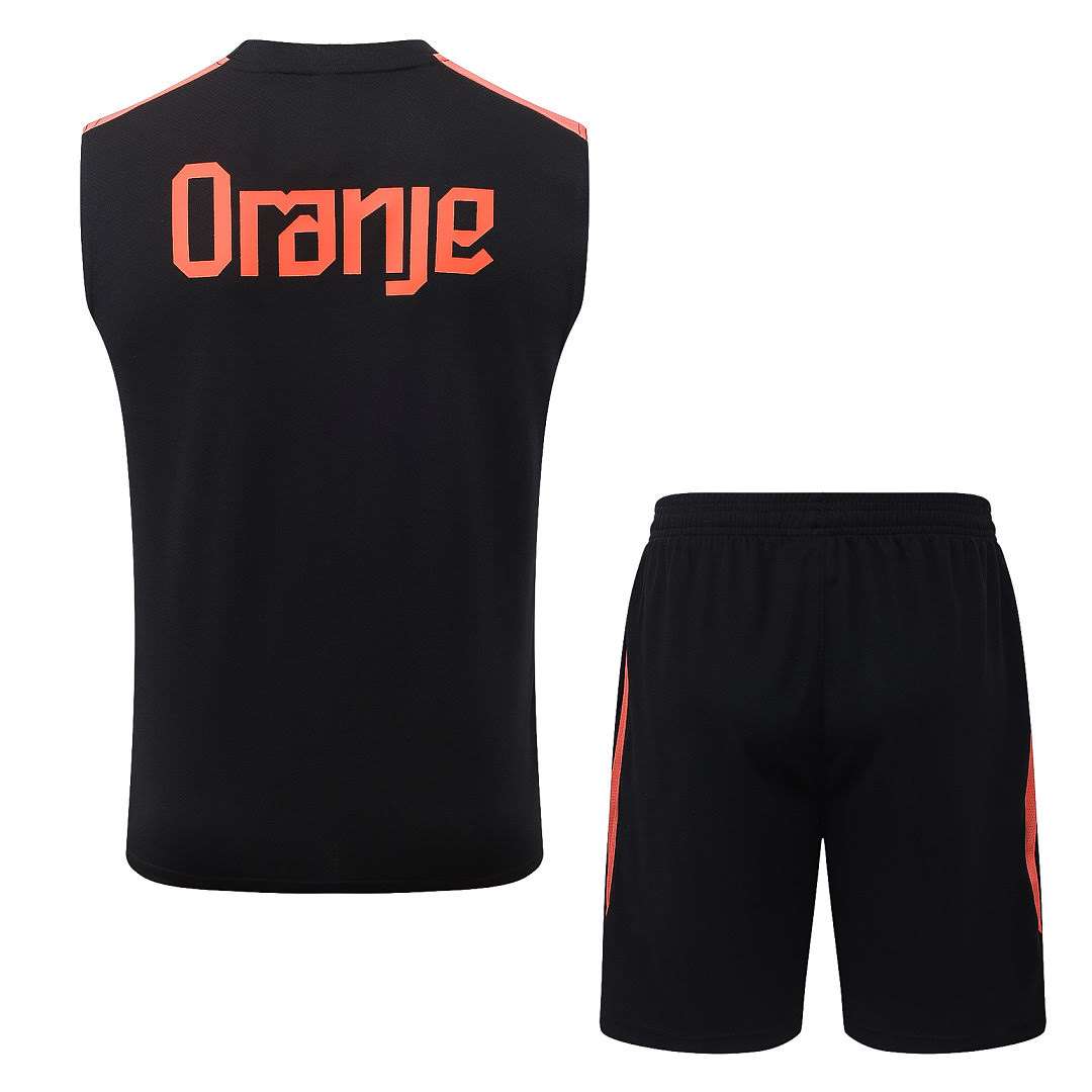 D26038# 2627 Netherlands Black Vest Set S-2XL — foto 2