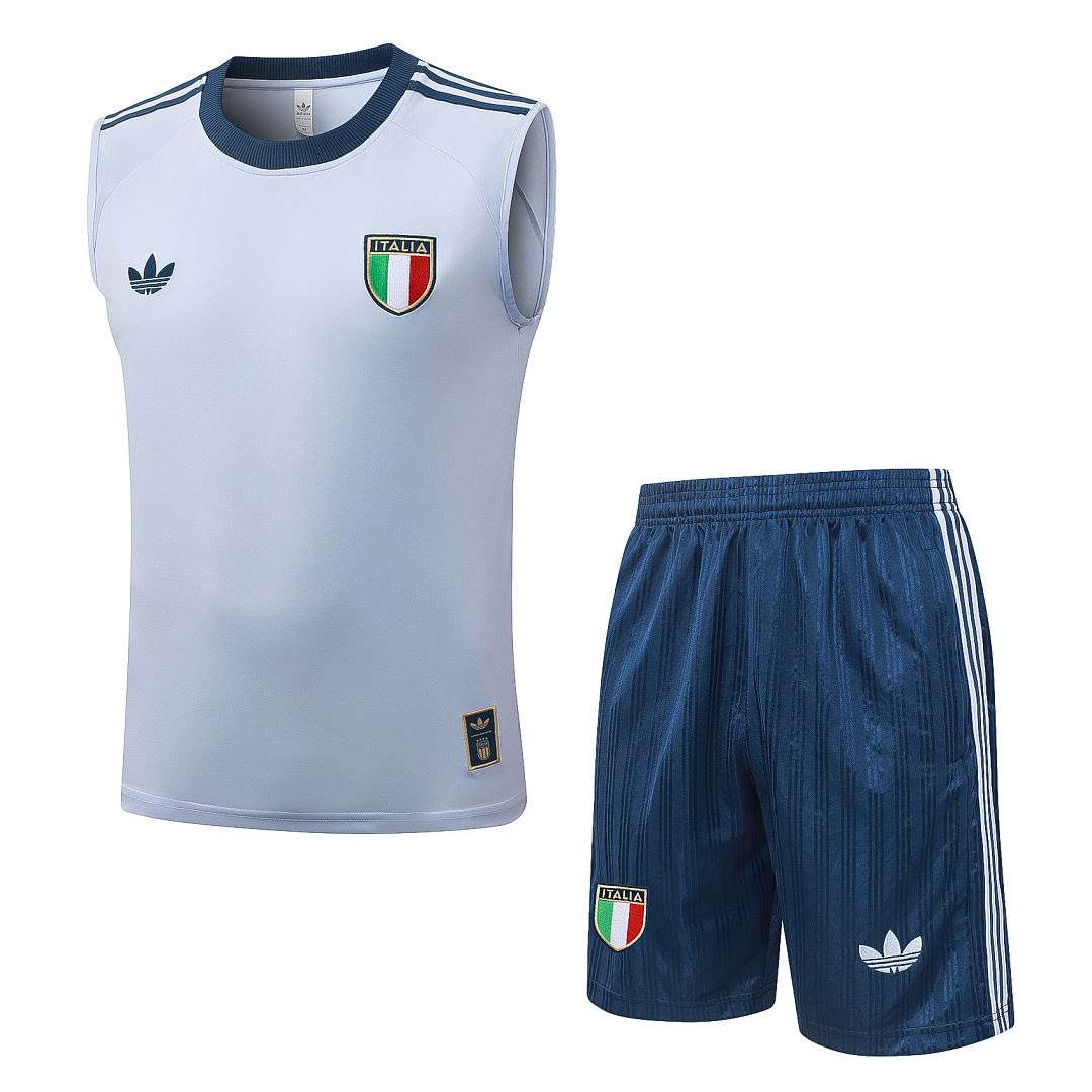 D26053# 2627 Italy Light Blue Vest Set S-2XL — foto 1