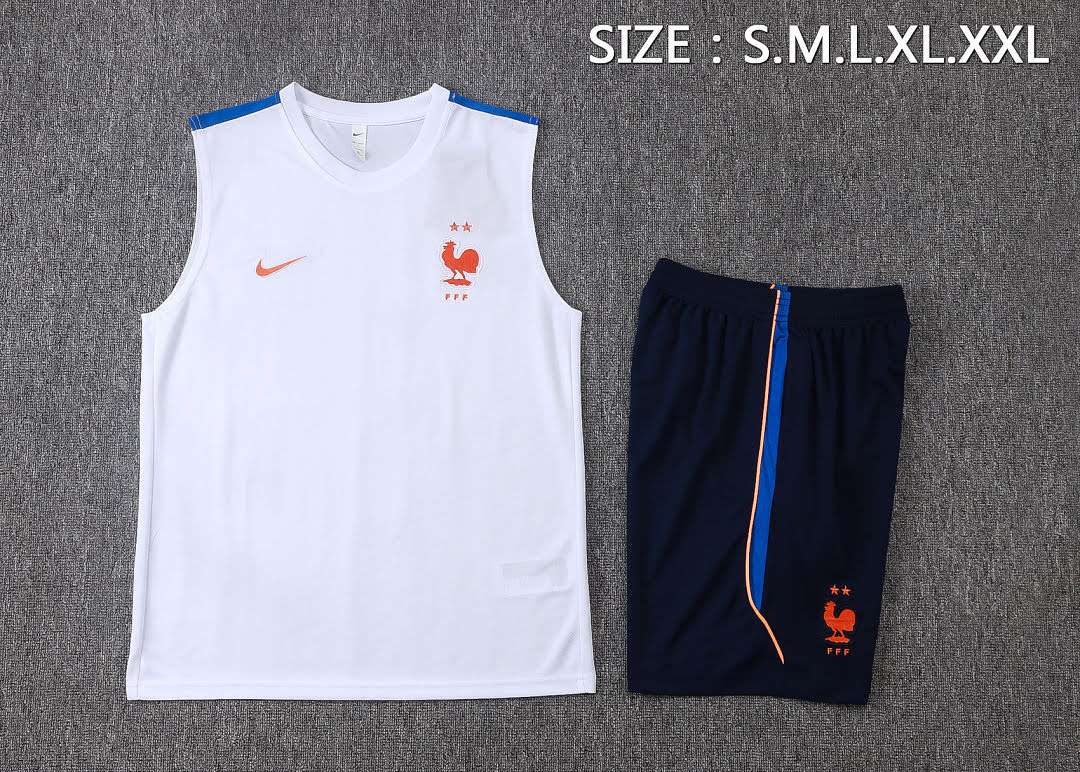 D26066# 2627 French White Vest Set S-2XL — foto 3