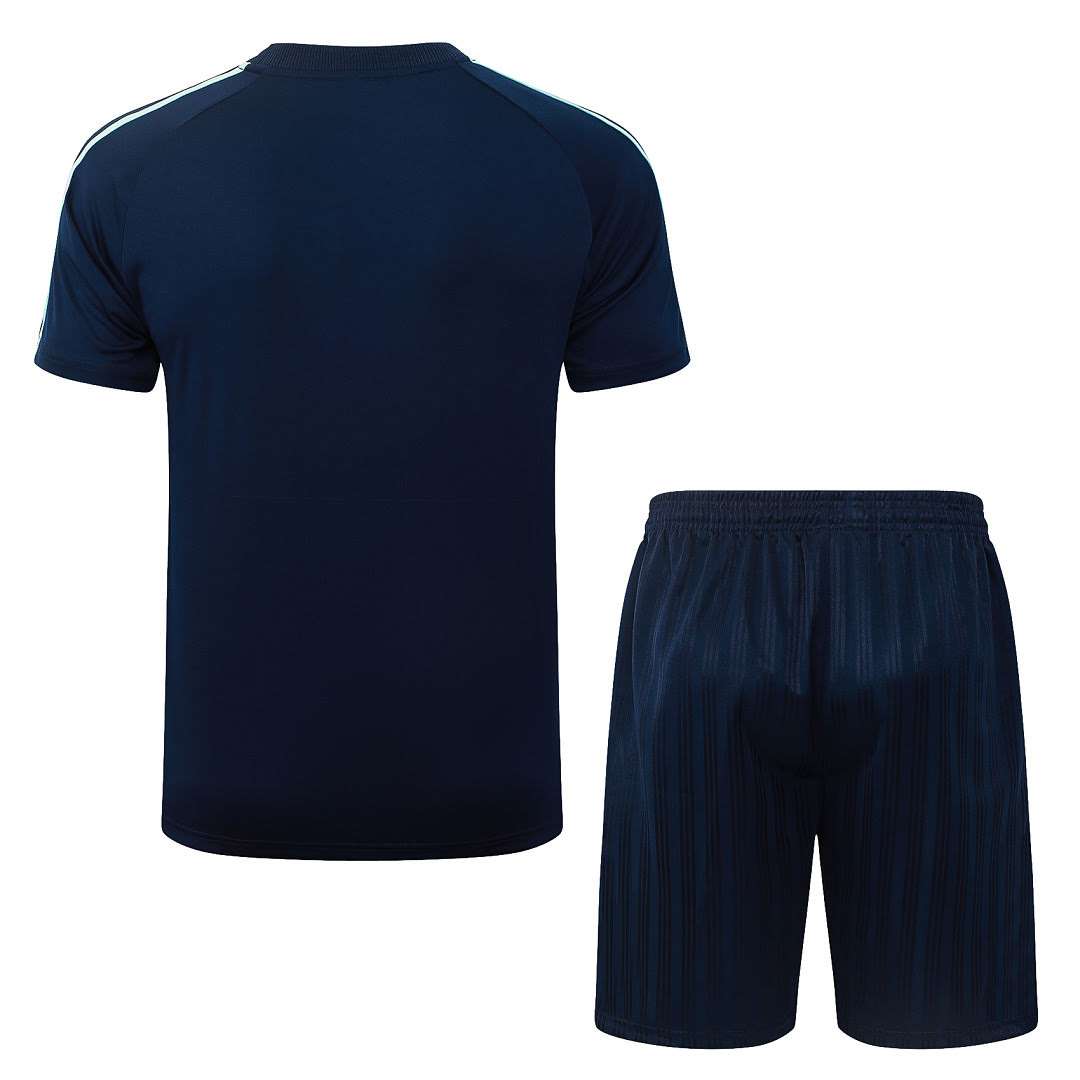 J26057# 2627 Germany Royal Blue Short-Sleeve Suit S-2XL — foto 2