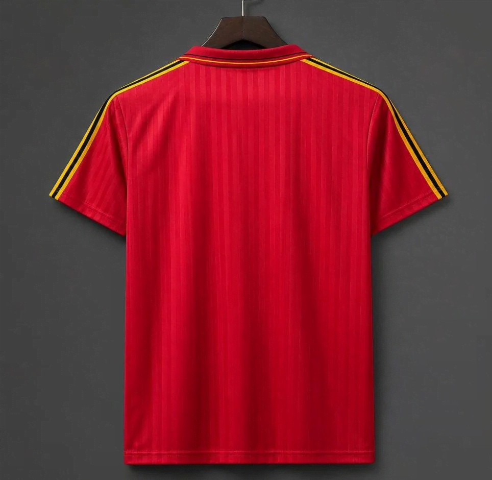 Belgium 1990 Home Retro Shirt — foto 2