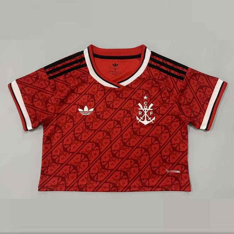 2627 Flamengo Third Away Women's short jersey S-2XL — foto 2