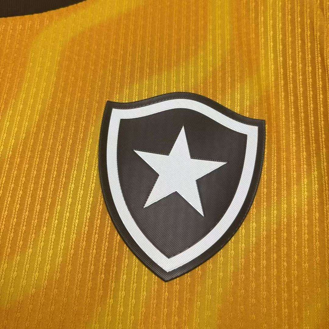 2627 Botafogo Goalkeeper Yellow Jersey S-4XL — foto 3