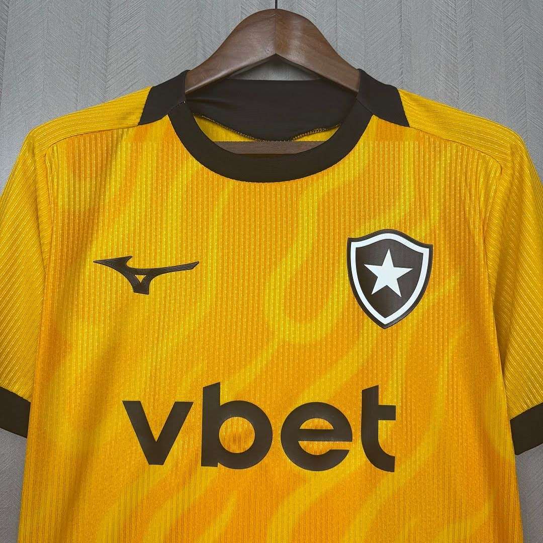 2627 Botafogo Goalkeeper Yellow Jersey S-4XL — foto 4