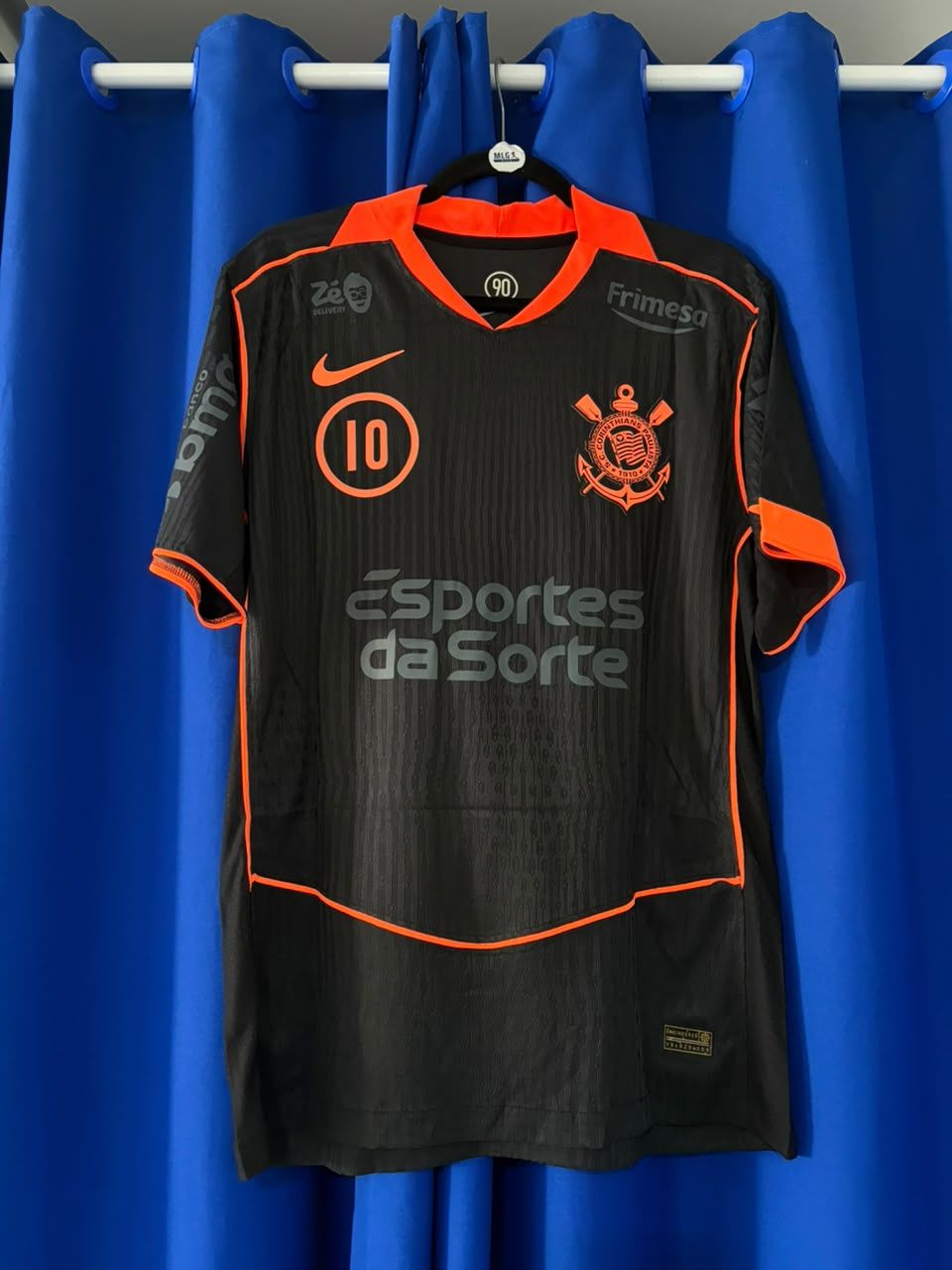 PRONTA ENTREGA Corinthians Versão Jogador Memphis #10 com todos os patrocínios