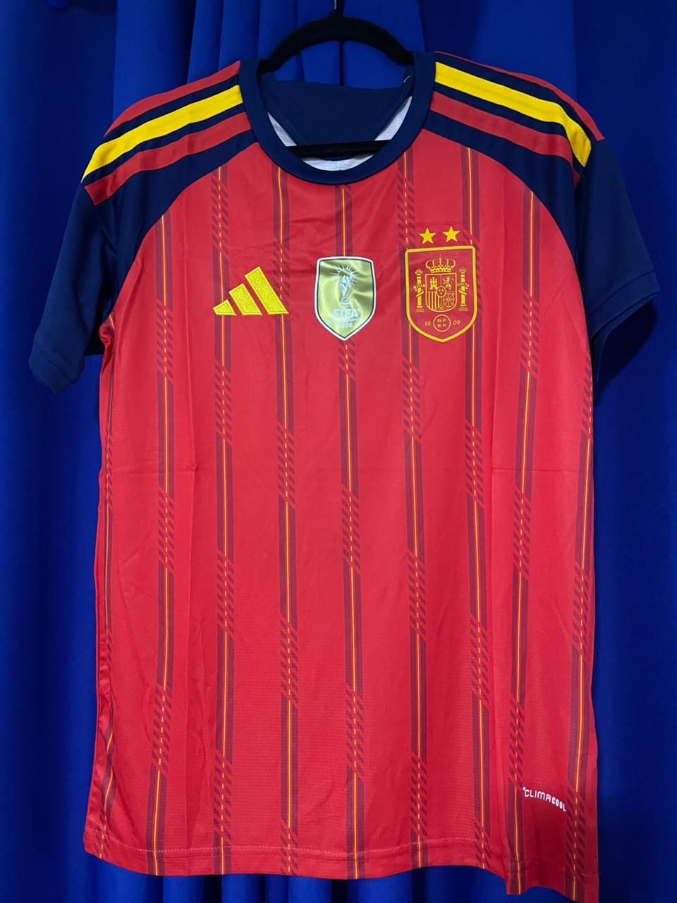 PRONTA ENTREGA Espanha 2 estrelas Home