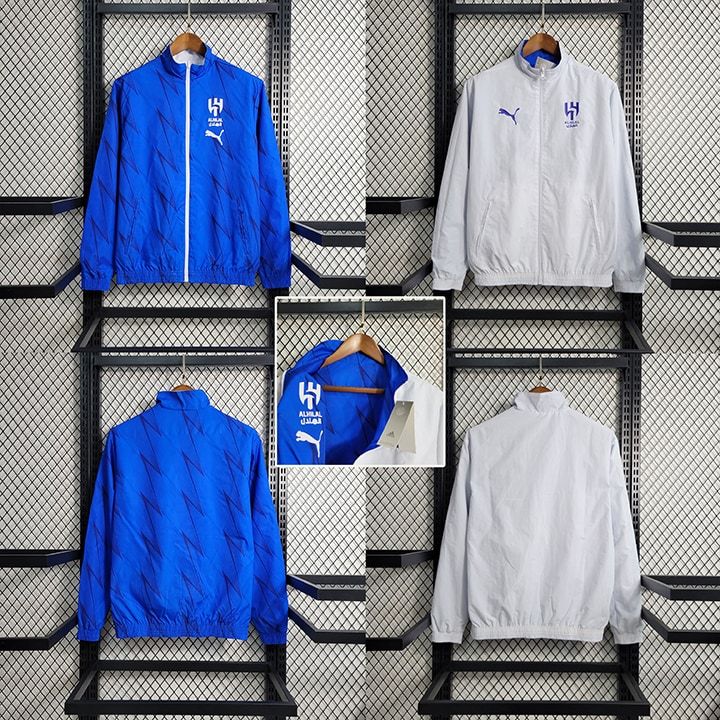 23-24 Windbreaker Reversible Al Hilal Size S-XXL