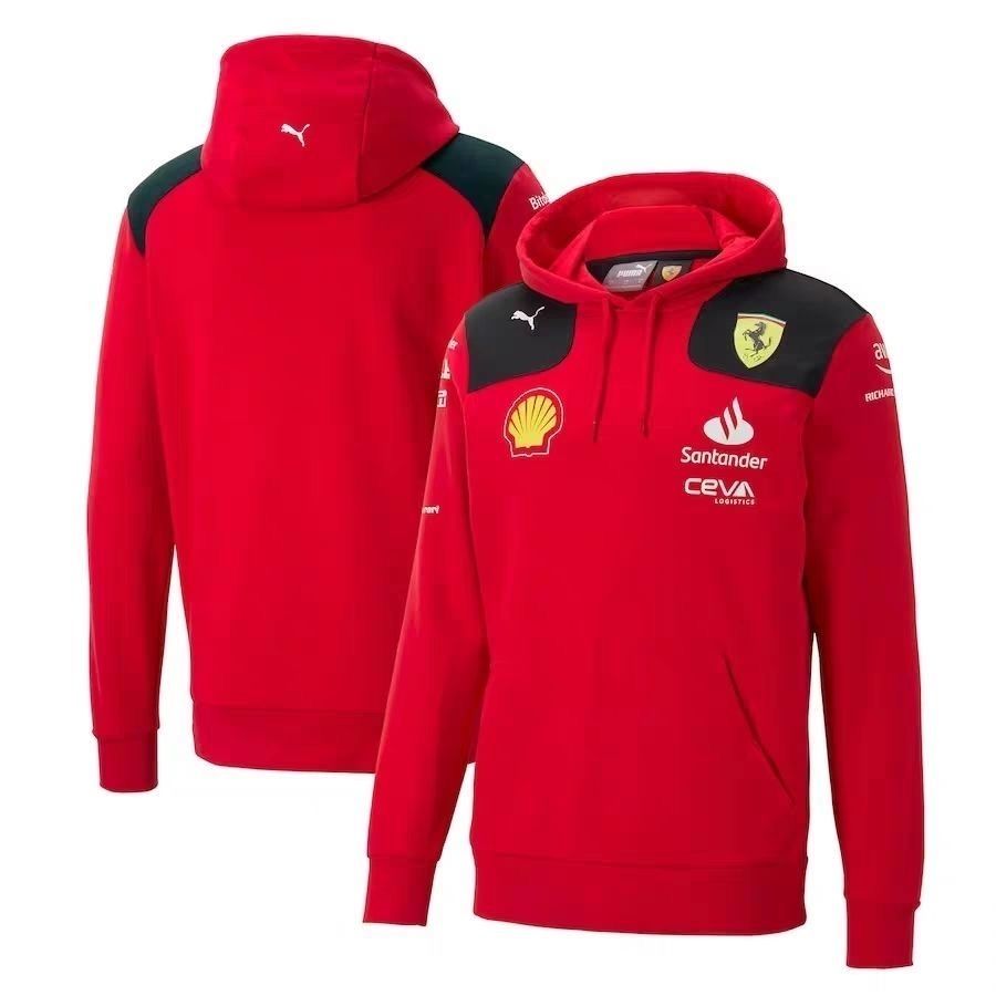 Scuderia Ferrari F1 2023 Team Hoodie Long sleeve S-3XL